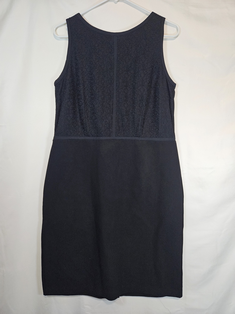 LOFT Navy Sleeveless Sheath Dress